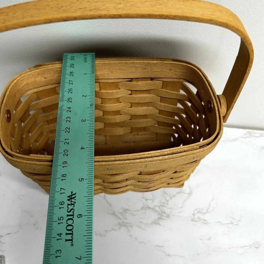 Longaberger Baskets Lot Of 3 Small